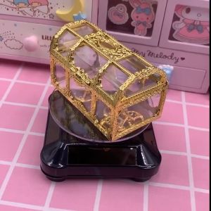 Solar Rotating Display Stand 360 Degree Automatic Mute Jewelry Ring Watch Display Shelf For Products Shows