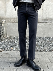 DAVID&ME | Vintage Washed Micro Tapered Slim Fitting Mens Jeans