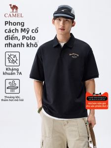 CAMEL | Áo Polo Chống Nắng Kháng Khuẩn Thấm Mồ Hôi