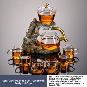 Automatic Induction Easy-to-use Home Tea Set