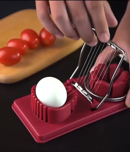 Multi-use Egg Slicers Stainless Steel Wire Cutter Fruite Egg Cutter Food Cutting Egg Slicers Wire Kitchen Utensils