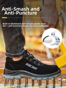 SENNUOKE | Anti-smash Anti-puncture Lightweight Durable Insulating Work Shoes