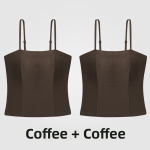Miiow | Cat Woman Thin Strap Underwear Women Summer Thin Seamless Beautiful Back Tube Top 2025 New Bottom Tank Top No Bra Needed