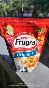 พร้อมส่ง 📬Calbee Frugra Fruit Granola ฟรุต กราโนล่า และ รสออริจินอล สูตรลดน้ำตาล คาลบี้ ฟรูกรา Calbeeจาก 🇯🇵 380g 350 g