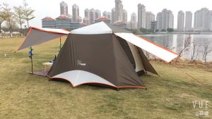 Vidalido - Camping Outdoor Auto Instant Tent Cabin Khemah Waterproof UV Aluminium