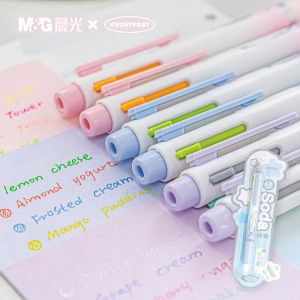 RosyPosy Lucidity Pearlescent 4-color Pen Multi-color Module Pen MG Co Brand