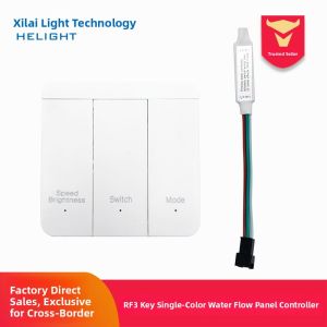 Wireless Controller LED Strip Light White Running Light Panel WS2811 Lamp Band Dimmer HELIGHT Brand Electronic Component