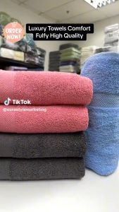 Bath Towel 100% Cotton Ultra Soft Comfort Touch Hotel Grade Towel l Tuala Mandi Dewasa