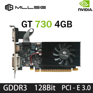MLLSE GT730 4GB GT740 4GB Graphics Card GDDR3 128Bit DVI VGA PCI-E 3.0 Geforce GPU Gt 730 Gaming Video Card Placa De Video