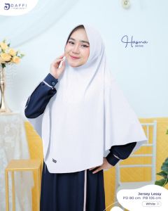 HASNA Daffi Hijab (Chat Untuk Warna Ready) Syari Jumbo Jersey High Twist Parfume Jilbab Instan Kerudung Pashmina Pad Pet Antem Baju Berkualitas Best Seller