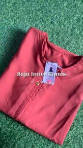 RAP COLLECTION INNER WANITA MANSET DALEMAN GAMIS BUSUI ADA SAKU  S M L XL XXL