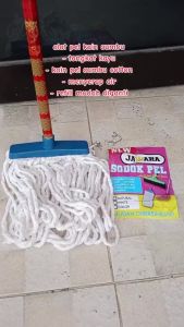 PEL LANTAI SUMBU GAGANG KAYU PANJANG