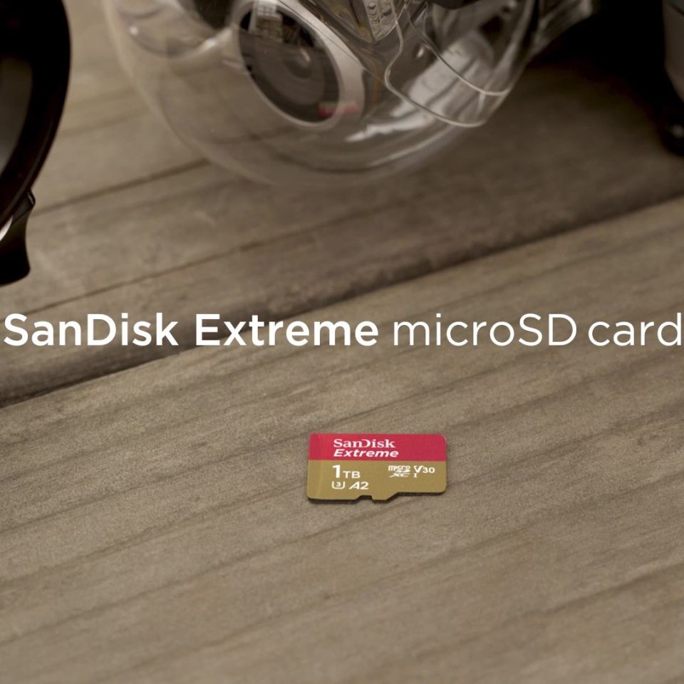 SanDisk Extreme® microSD™ Card for Action Camera and Drones (32GB/ 64GB/ 128GB/ 256GB/ 512GB/ 1TB/ 2TB)