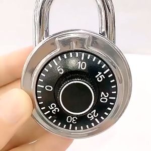 Heavy Duty 40MM Suitcase Luggage Padlock Alloy Home Coded Lock Rotary Digit Combination Security Lock
