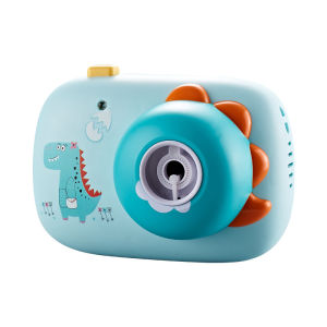 【S.mart】Cute pet misical Mist bubble camera smoke bubble gun toy