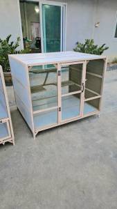 กรงสัตว์เลี้ยงเหมาะสำหรับแมวสุนัข ขนาด100×90×100