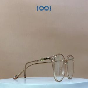 IOOI Eyewear - Kacamata Bulat Fashion Metal PC Lensa Anti Radiasi Bluecromic Pria Wanita 83019