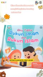 Bentang Kids - Buku Anak Seri Aku Cinta Islam: Aku Tahu Rukun Iman dan Rukun Islam Boardbook - Millennia
