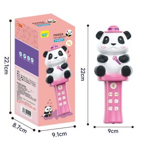 Zcube | Karaoke Bluetooth Wireless Microphone Panda Shape for Kids