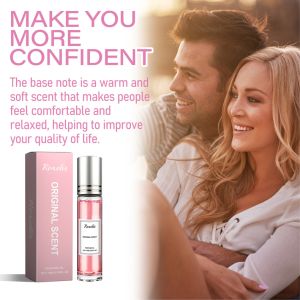 Portable Long Lasting Fragrance Perfume Couple Dating Fragrance Rose Floral Pheromone Perfume