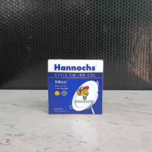 Lampu LED Plafon downlight Hannochs STYLE 5 Watt IBR CDL Cahaya Putih SNI Original