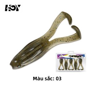 Kingdom | 5 Chiếc Vương Quốc Ếch Bóng Mềm Mồi Câu Cá 90 Mm 6.2G Thực Tế Bass Swimbait Mồi Nhựa Mềm Cho Đại Dương Sông Hồ Câu Cá
