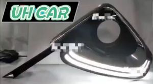 Toyota Fortuner 2016 - 2021 Fog Lamp Cover DRL Daylight ( 2 Function )