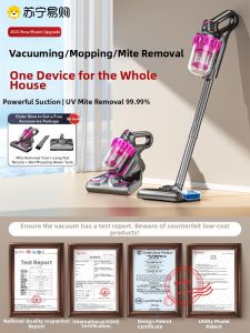 Powerful Handheld Vacuum Cleaner for Home Use Large Suction Pet Hair Cat Fur Carpet Cleaning Wireless New Model 2298
