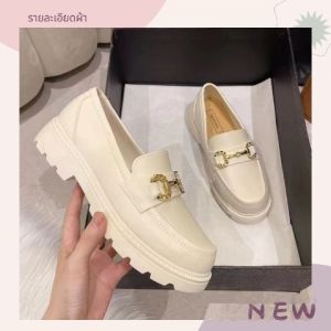 NDDshop  ขายดี  รองเท้าแฟชั่น แต่งโซ่ ส้นหนา ใส่เที่ยวใส่ไปไหนก็สวยปัง เท้าอวบสามารถเพิ่มไซซ์ได้ สาวๆห้ามพลาดกันเลยน๊าาาา