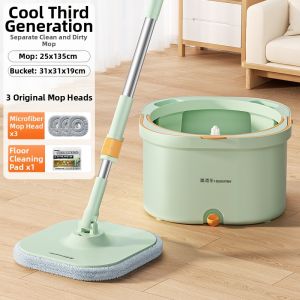 Homettler | No-Handwash Lazy Person Mop Automatic Clean Floor Mop
