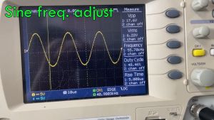 CH-024 วงจรผลิตความถี่ 0.5HZ - 100KHZ คลื่นไซน์สามเหลี่ยมสี่เหลี่ยม ( FUNCTION GENERATOR )