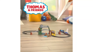 Thomas & Friends Bridge Lift Thomas & Skiff ชุดรางรถไฟโมเดล โทมัสแอนด์เฟรนด์ พร้อมสะพานยก Fisher-Price แท้ HGX65 #