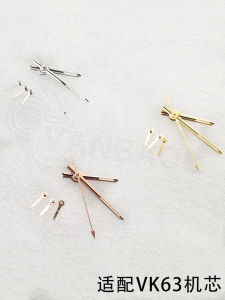Gold/Silver/Rose Gold VK63 Watch Pointer Parts Modification Accessories Suitable for VK63 Core Metal Material Bright Luster