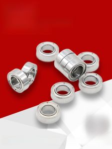 Miniature NSK Ball Bearings Small Size Deep Groove Ball Bearings P5 Precision Single Row Japan Made Bearing Steel Material