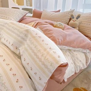 Kiss Dear | Scandinavian Style 100% Cotton Duvet Bed Sheet 150x200