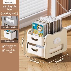 Giá Đựng Sách Có Bánh Xe