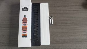 Hat Organizer for Baseball Caps: 2 Pack Hat Rack for Wall with Strong Adhesive Hold up to 20 Hats for Door Bedroom Closet