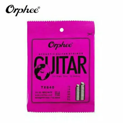 senar gitar akustik ORPHEE strings TX620 TX630 TX640 bronze
