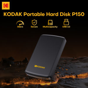 Kodak | KODAK P150 2.5" Portable External Hard Drive 1TB/500GB USB 3.0 - Fast Transmission for PC Laptop Smartphone& Storage