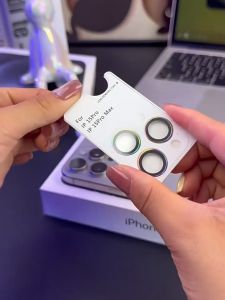 Protetor Lens Kamera Berkualitas Tinggi untuk iPhone 11-15 & 16 Pro Max