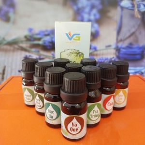 Tinh dầu nguyên chất 50ml tự chọn đầy đủ kiểm nghiệm và COA - Tinh dầu Vũ Gia 99