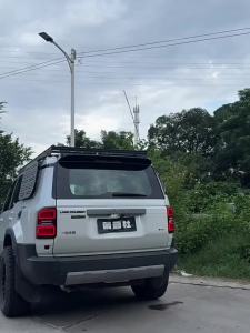 FIT CLUB | Car Rear Spoiler And Roof Rail For Toyota Prado LC250 Drill-Free Installation