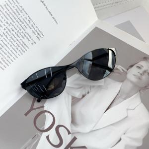 Y2K Cat Eye Sunglasses Ultraviolet-proof Retro Vintage Personalized Glasses Fashion Korean Trendy Hip Pop Cyberpunk Eyewear