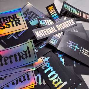 stiker maternal / stiker hologram / maternal disaster / stiker pack / stiker motor / stiker helm / stiker laptop / stiker gitar / stiker bagus / stiker high quality