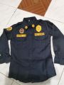 SECURITY GUARD UNIFORM WITH PATCHES (SOSIA, PADPAO, NAME, AGENCYNAME, COLLARPIN AND BADGE PATCHES. 