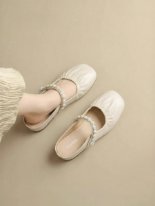 Agsdon | French Style Mule Slippers Slip On Soft Sole