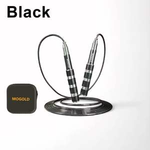 MOGOLD Adjustable Telescopic Retractable Jump Rope Wire Skipping Rope High Strength Durable Modern Minimalist Design