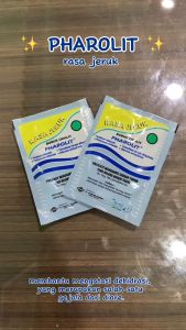 PHAROLIT CITRAS 200 SACHET/ UNTUK MENGOBATI DEHIDRASI