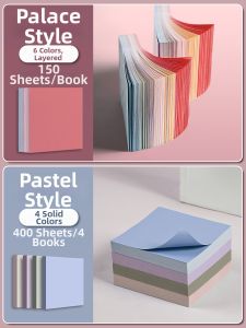 deli | High Aesthetics Sticky Notes for Students Office Use