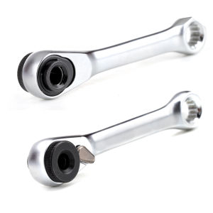 Geinxurn 1/4 inch  Quick-release Ratchet Wrench Reversible Chrome Alloy Made Full Polished Mini Ratchet Wrench